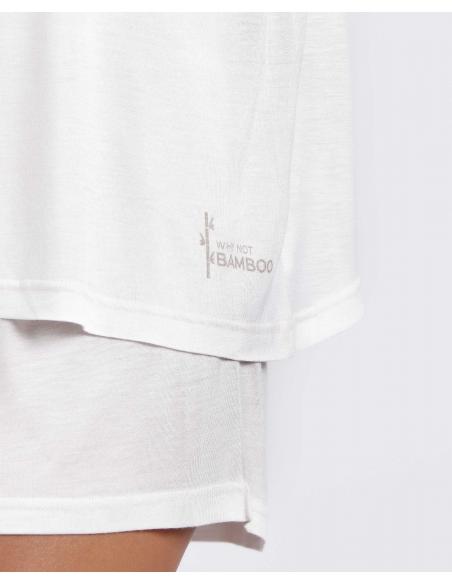 ADMAS Pijama Sin Mangas Bamboo para Mujer - Imagen 2