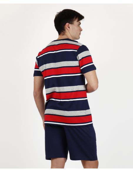 ADMAS Pijama Manga Corta New Adventures para Hombre - Imagen 3