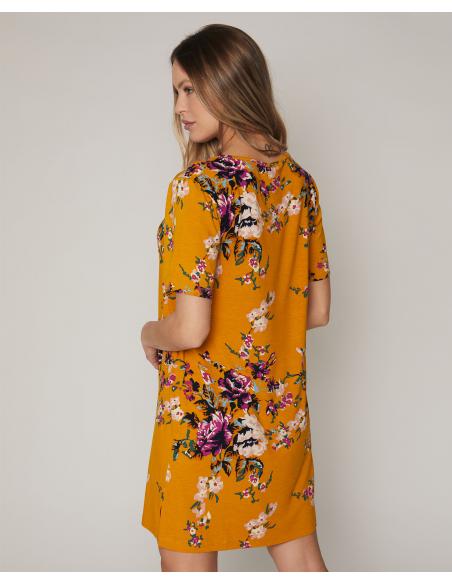 ADMAS Vestido Sun Flowers para Mujer - Imagen 3
