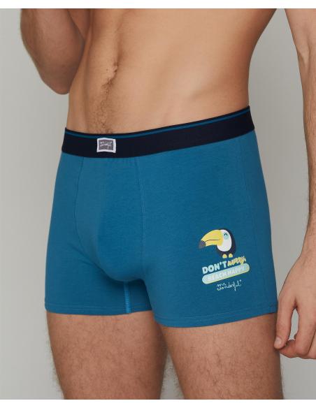 Mr Wonderful Calzoncillo/Bóxer Tucan para Hombre, (Caja de 2 unidades) - Imagen 1