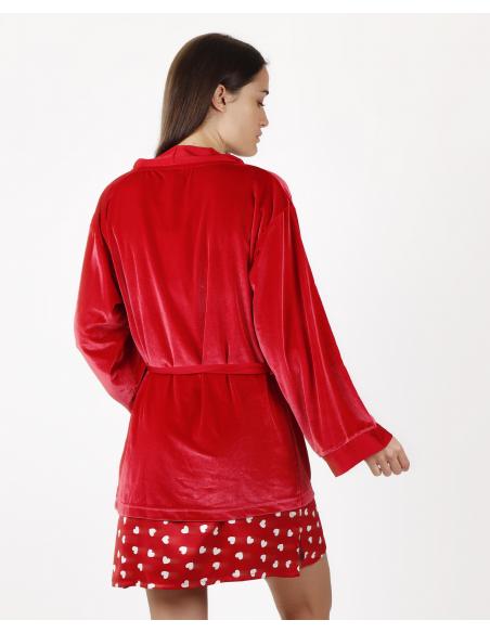 ADMAS CLASSIC Bata Manga Larga Night para Mujer - Imagen 3