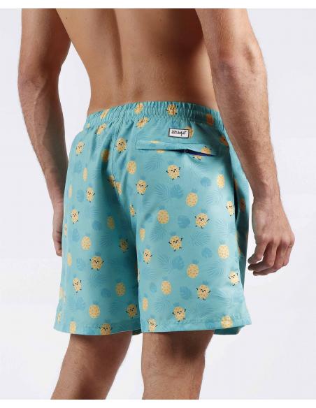MR WONDERFUL Bañador Piñas para Hombre - Imagen 3