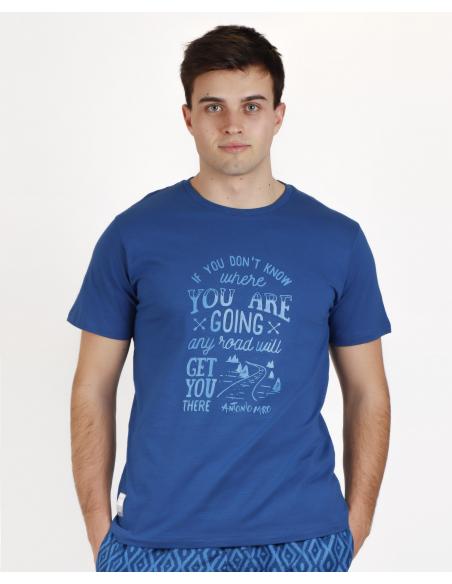ANTONIO MIRO Camiseta Any Road para Hombre - Imagen 1