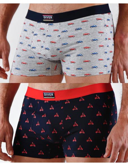 DIVER Calzoncillo/Bóxer Transporter para Hombre, (Caja de 2 unidades) - Imagen 1