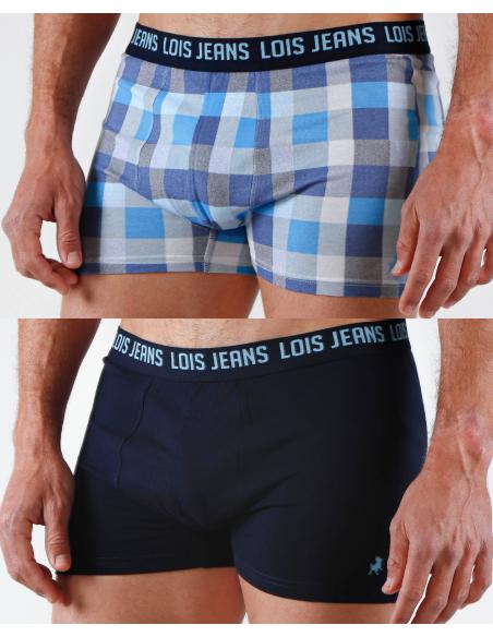 LOIS Calzoncillo/Bóxer Jeans VIP para Hombre, (Caja de 2 unidades) - Imagen 1