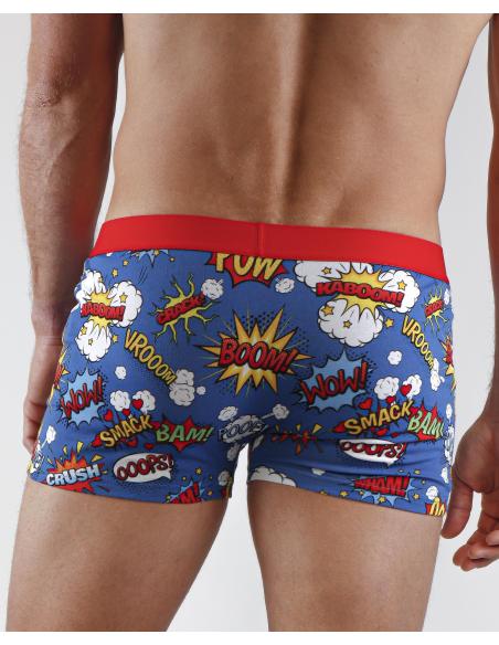 DIVER Calzoncillo/Bóxer Comic para Hombre, (Caja de 2 unidades) - Imagen 3