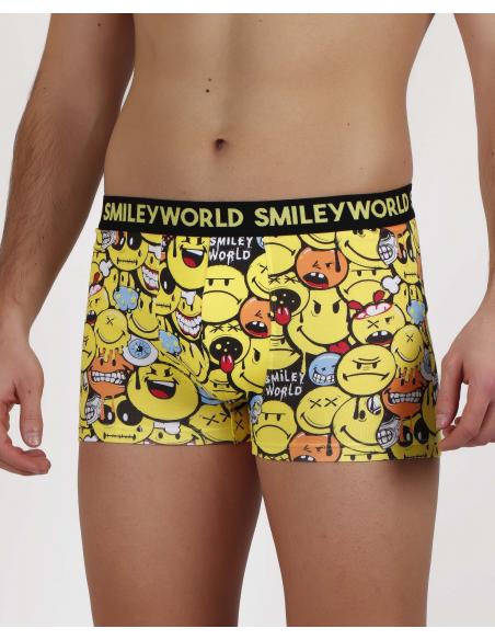 SMILEY Calzoncillo/Bóxer Creep para Hombre, (Caja de 2 unidades) - Imagen 2