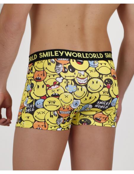 SMILEY Calzoncillo/Bóxer Creep para Hombre, (Caja de 2 unidades) - Imagen 3