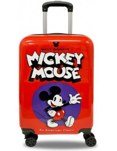 Maleta cabina trolley con ruedas 50x33x21cm de Mickey Mouse
