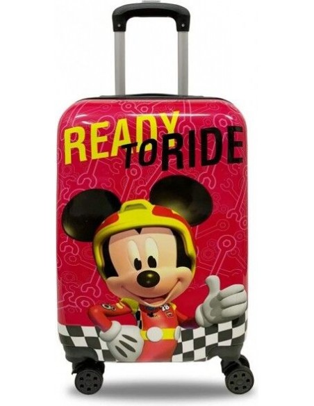 Maleta cabina trolley con ruedas 55x40x20cm de Mickey Mouse