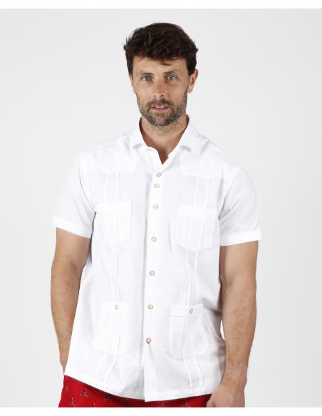 DIVER Camisa Habanera para Hombre - Imagen 1