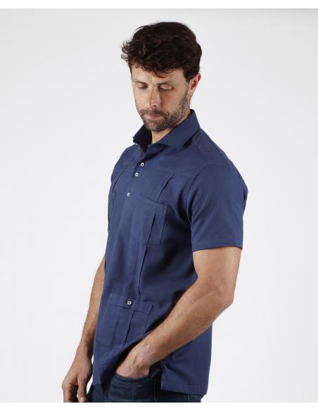 DIVER Camisa Habanera para Hombre - Imagen 5