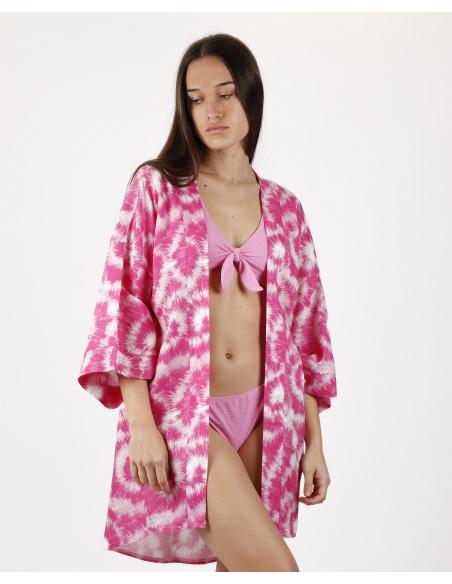 ADMAS Vestido Kimono Love Skin para Mujer - Imagen 1
