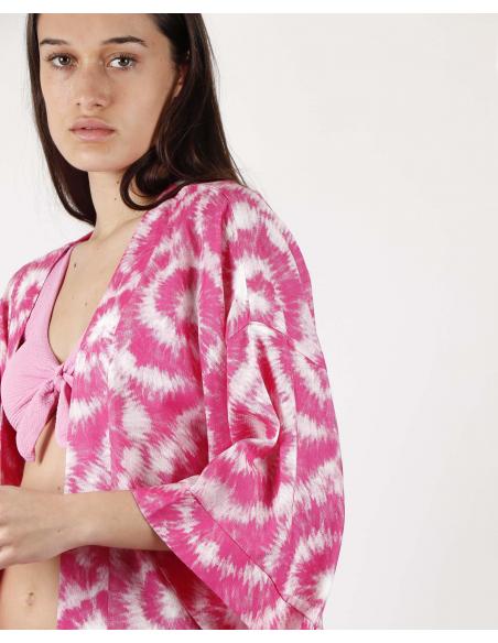 ADMAS Vestido Kimono Love Skin para Mujer - Imagen 2