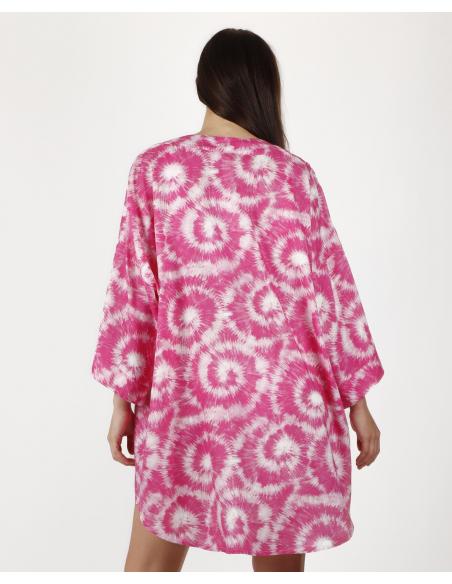 ADMAS Vestido Kimono Love Skin para Mujer - Imagen 3