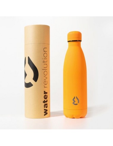 Botella cantimplora termo de acero inox 500ml de Water Revolution  Naranja