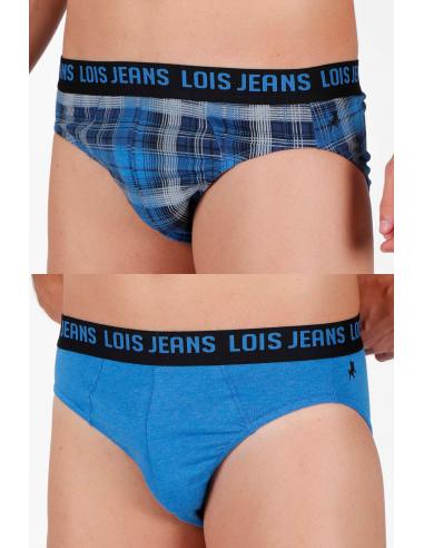 LOIS Calzoncillos/Slip Jeans VIP para Hombre (Caja de 6 unidades) - Imagen 1