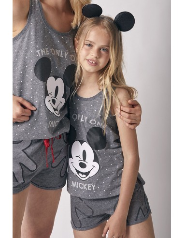 DISNEY Pijama Tirantes Mickey para Niña