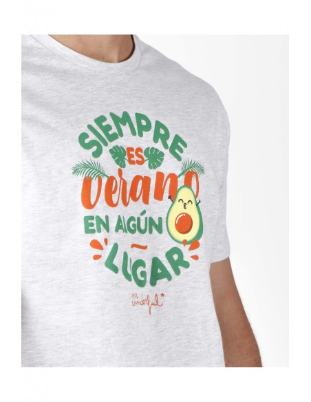 Pijama Mr. Wonderful Hombre manga corta para hombre siempre es verano 2