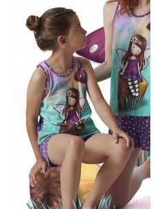 SANTORO GORJUSS Pijama Tirantes Faerie Folk para Niña