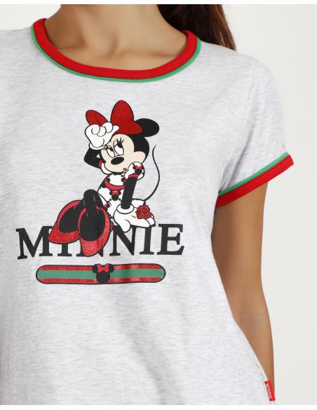 DISNEY Pijama Manga Corta Minnie Cool para Mujer - Imagen 2
