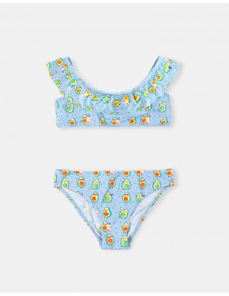 MR WONDERFUL Bikini Aguacates para Niña - Imagen 1