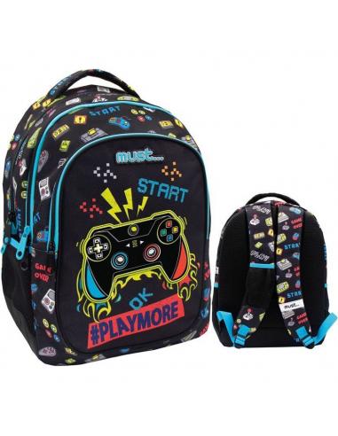 Mochila  43cm con 3 compartimentos Play More de Must - Imagen 1