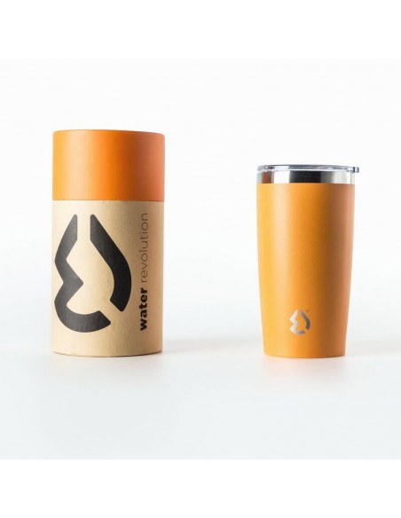 Tumbler vaso termico acero inox 540ml con tapa de Water Revolution