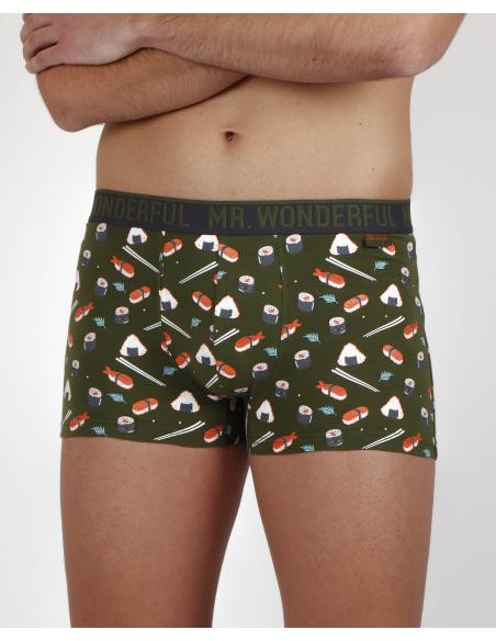 Mr Wonderful Calzoncillo/Bóxer Sushi para Hombre, (Caja de 2 unidades) - Imagen 2