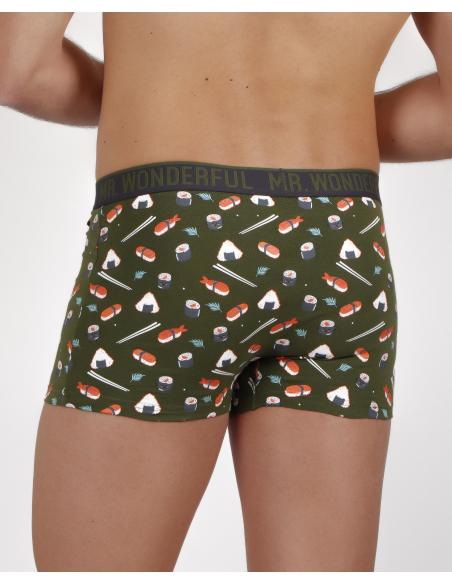 Mr Wonderful Calzoncillo/Bóxer Sushi para Hombre, (Caja de 2 unidades) - Imagen 3