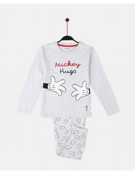 DISNEY Pijama Manga Larga Mickey Hugs para Niña - Imagen 1