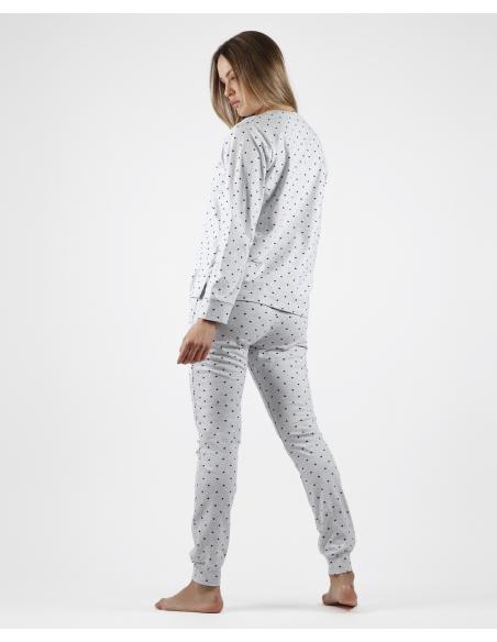 DISNEY Pijama Manga Larga Minnie Hearts para Mujer - Imagen 3