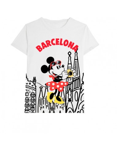 ▷ CAMISETA PREMIUM ADULTO / JUVENIL MINNIE MOUSE DISNEY (TALLA S/M)