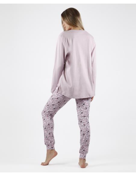 DISNEY Pijama Manga Larga Minnie Fleur para Mujer - Imagen 3