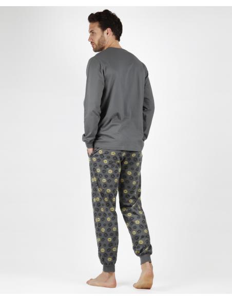 DISNEY Pijama Manga Larga Animal Wants para Hombre - Imagen 3