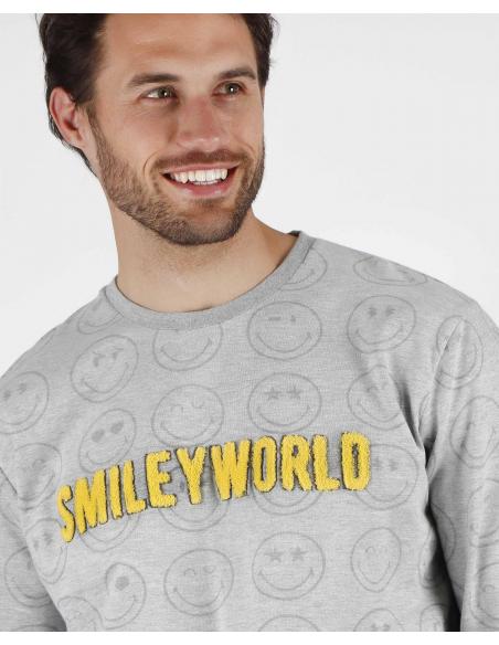 SMILEY Pijama Manga Larga Heroes para Hombre - Imagen 2