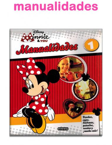 Libro de manualidades Minnie & You con tapa blanda y solapas, 48 páginas - Imagen 1