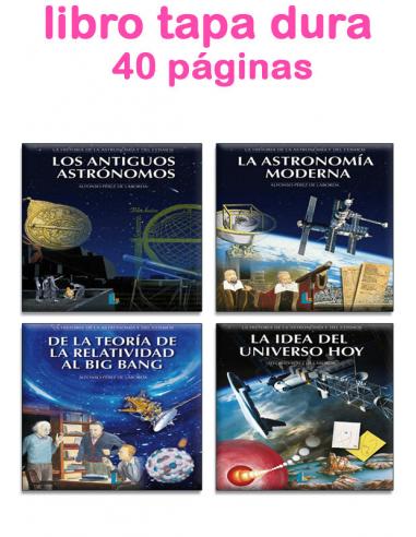 Libro la astronomía con tapa dura 40 páginas - Imagen 1