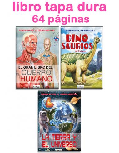 Libro preguntas y respuestas con tapa dura 64 páginas - Imagen 1