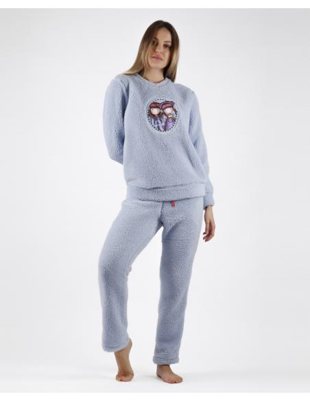 SANTORO GORJUSS Pijama Borreguito Manga Larga The Duet para Mujer