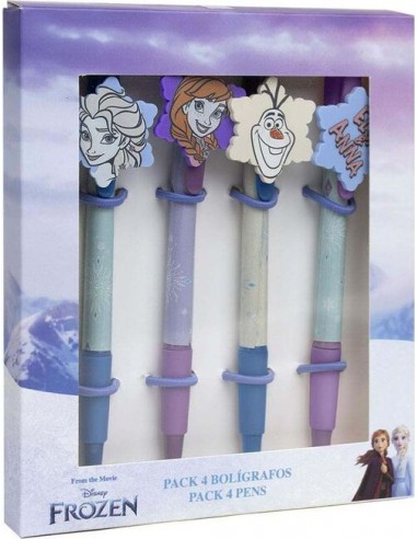Bolígrafo pack 4 unidades de Frozen 2