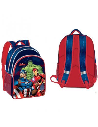 Mochila ergonomica 42cm 3 compartimentos de Avengers