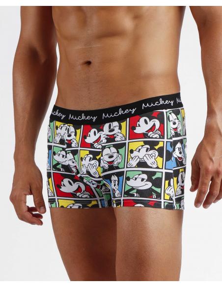 DISNEY Calzoncillo/Bóxer Mickey Window para Hombre, (Caja de 2 unidades)