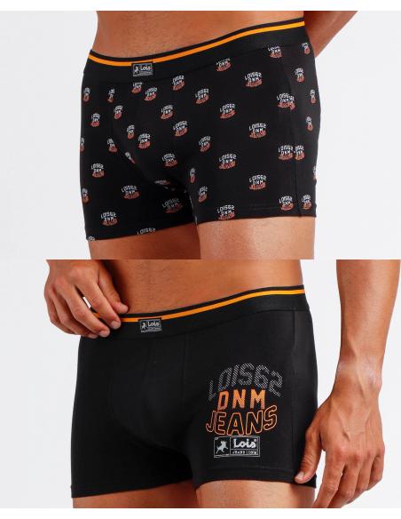 LOIS Calzoncillo/Bóxer Sport Orange para Hombre, (Caja de 2 unidades)