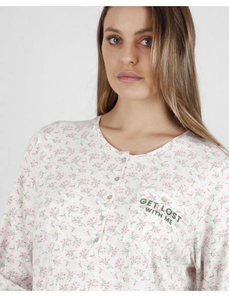 ADMAS Camisola Manga Larga Get Lost para Mujer
