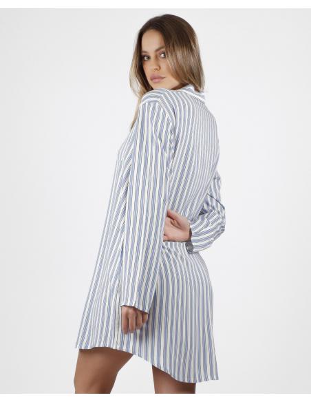 ADMAS CLASSIC Camisola Manga Larga Fashion Stripes para Mujer