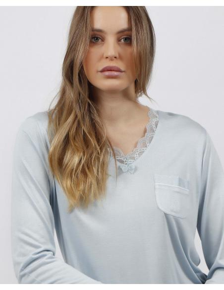 ADMAS CLASSIC Pijama Manga Larga Soft Secret para Mujer