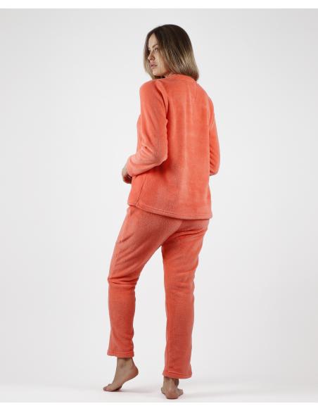 ADMAS Pijama Calentito Manga Larga Hello Winter para Mujer