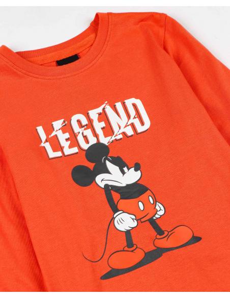 DISNEY Pijama Manga Larga Mickey Legend para Niño