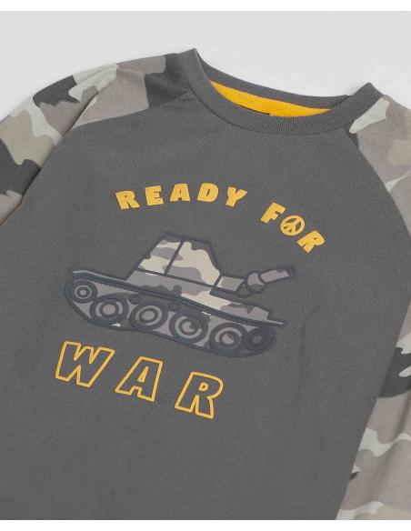 DIVER Pijama Manga Larga War para Niño
